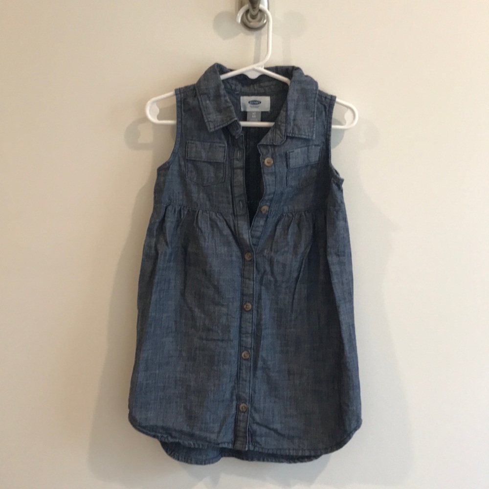 Girls 4T Old Navy button front dress